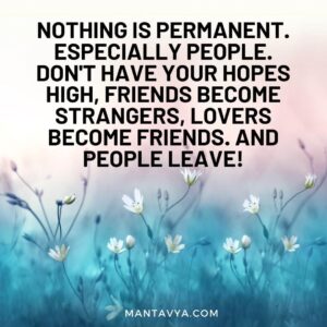 Nothing Is Permanent Quotes