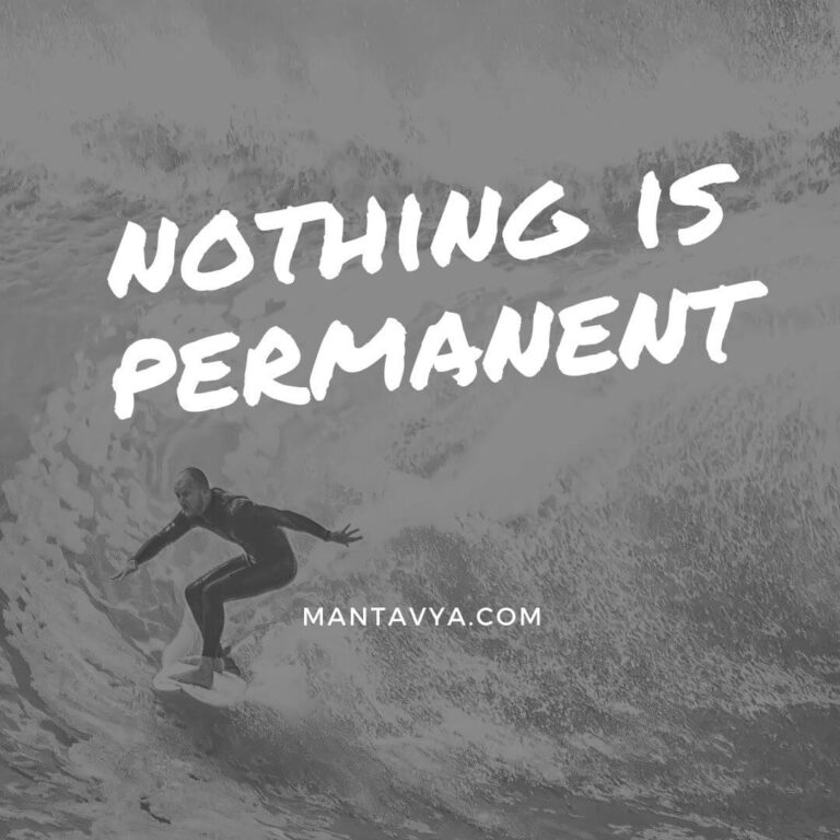 Nothing Is Permanent Quotes Images For Status