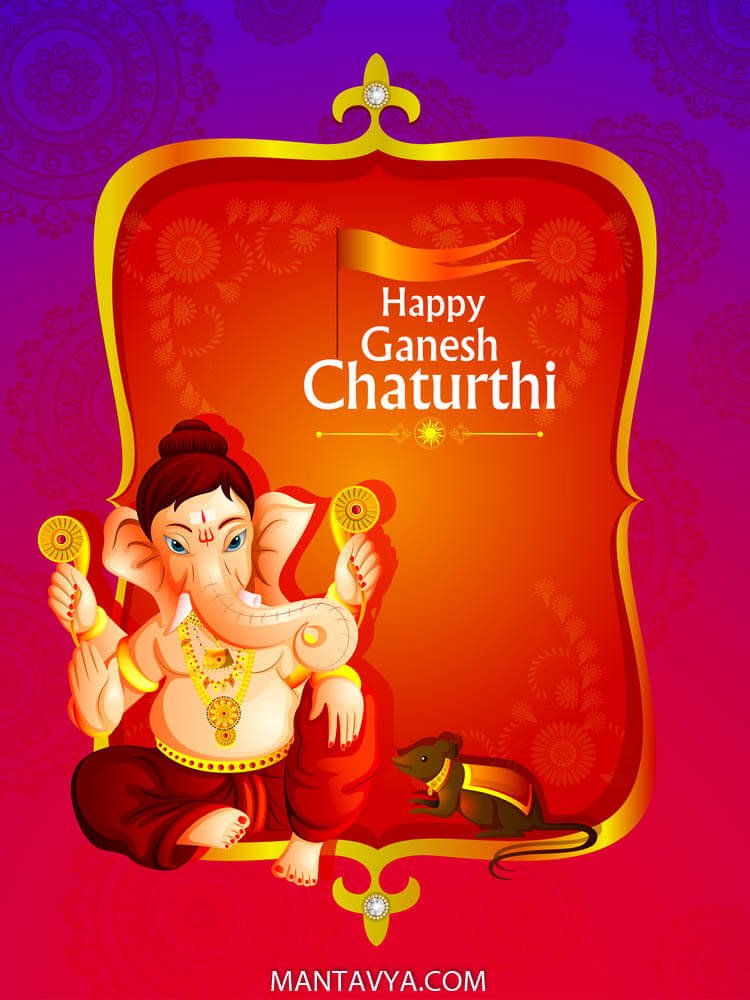 Happy Ganesh chaturthi wishes quotes and images-22