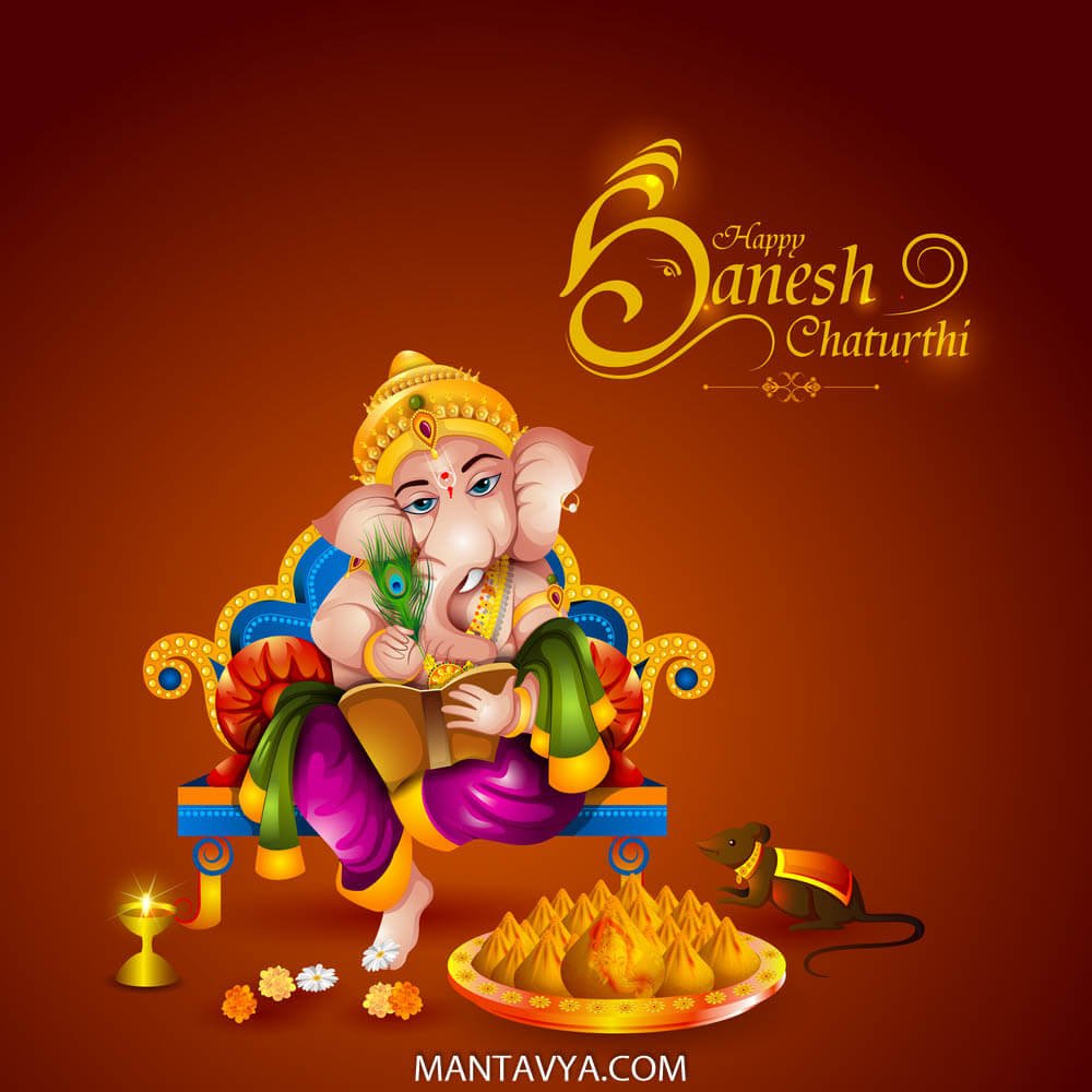 Happy Ganesh chaturthi wishes quotes and images-22